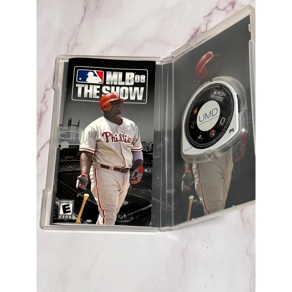 MLB 08 The Show Sony Playstation 2008 PSP Video Game Major League Baseball CIB